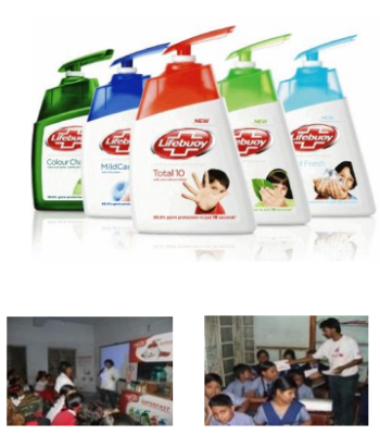 Lifebouy school contact program for promoting hand sanitization